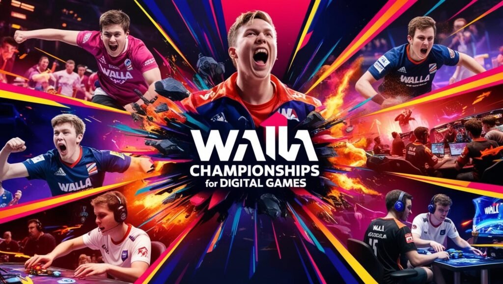 Walla Championships for Digital Games Poster